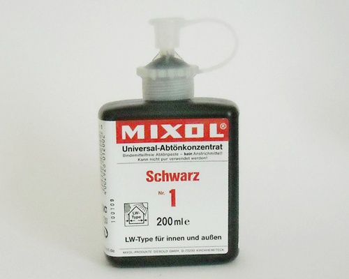 Mixol # 01 schwarz 200 ml