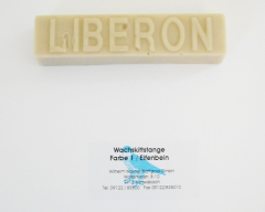 Liberon Wachskittstange Farbe 01 / Elfenbein